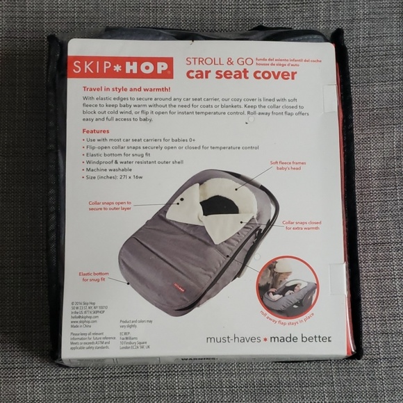 Skip Hop Car Seat Cover - Picture 2 of 3